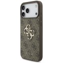 GUESS futerał do IPHONE 18 Pro / 17 Pro GUE005601 (4G PU Big Logo) brązowy