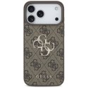 GUESS futerał do IPHONE 18 Pro / 17 Pro GUE005601 (4G PU Big Logo) brązowy