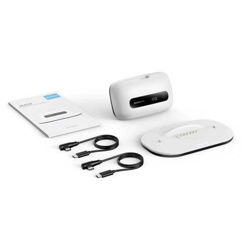 Bateria BoboVR BM60-1 6500 mAh do BoboVR M3 Pro+ i BoboVR M3 ze stacją ładującą - biała