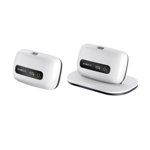 Bateria BoboVR BM60-2 6500 mAh do BoboVR M3 Pro+ i BoboVR M3 2 szt. ze stacją ładującą - biała