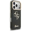 Etui Guess IML 4G Script Metal na iPhone 17 Pro / 18 Pro - czarne