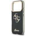 Etui Guess IML 4G Script Metal na iPhone 17 Pro / 18 Pro - czarne
