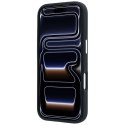 Etui Karl Lagerfeld Grained Heads Metal MagSafe na iPhone 17 Pro / 18 Pro - czarne