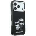 Etui Karl Lagerfeld Smooth Karl & Choupette Bodies Sketch MagSafe do iPhone 18 Pro / 17 Pro - czarne