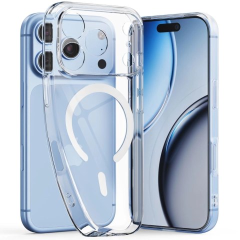 Etui Tech-Protect FlexAir MagSafe na iPhone 17 Pro / 18 Pro - przezroczyste