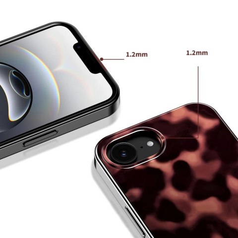 Etui Tech-Protect Lamano MagSafe na iPhone 16e / 17e - czarno-brązowe