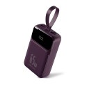 Forever power bank Vibe-TB65 PD QC 65W 20000 mAh ciemna wiśnia