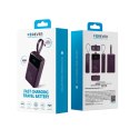 Forever power bank Vibe-TB65 PD QC 65W 20000 mAh ciemna wiśnia