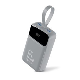 Forever power bank Vibe-TB65 PD QC 65W 20000 mAh srebrny