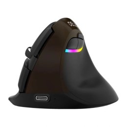 Mysz ergonomiczna Delux M618Mini Gold (USB / Bluetooth / 2.4G)