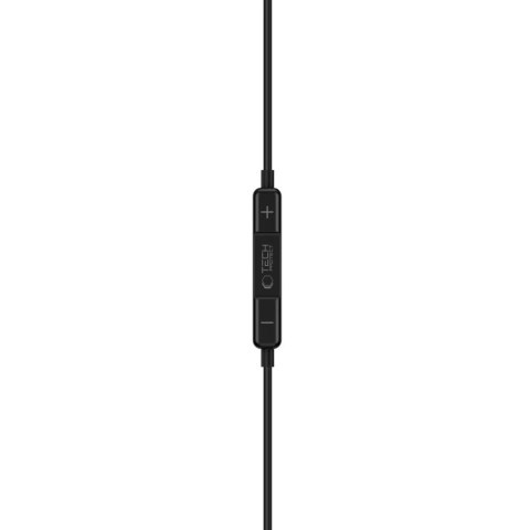 Słuchawki przewodowe Tech-Protect Ultraboost Core G3 USB-C - czarne