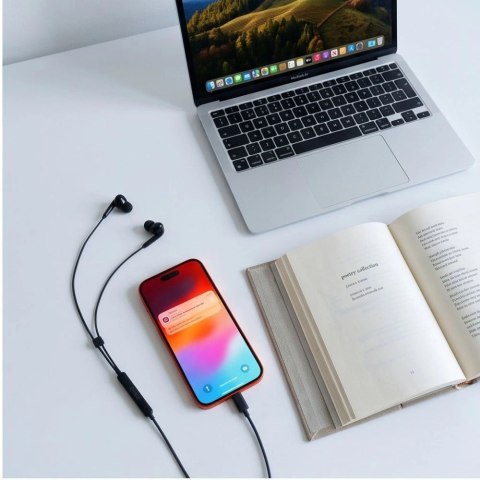Słuchawki przewodowe Tech-Protect Ultraboost Core G3 USB-C - czarne