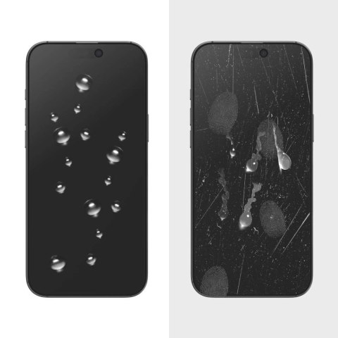 Szkło prywatyzujące Tech-Protect Quick Set Spy+ 2-pack na iPhone 16 Pro Max