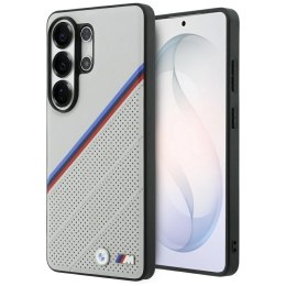 Etui BMW Tricolor Metal Logo MagSafe na Samsung Galaxy S26 Ultra - szare