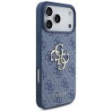 Etui Guess 4G Big Logo na iPhone 17 Pro Max / 18 Pro Max - niebieskie