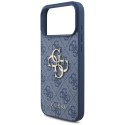 Etui Guess 4G Big Logo na iPhone 17 Pro Max / 18 Pro Max - niebieskie
