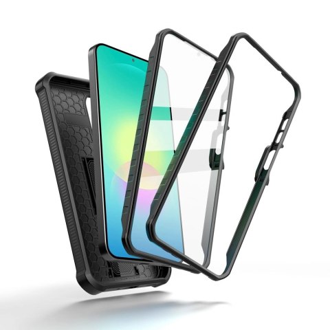 Etui Tech-Protect Kevlar Cam+ 2-Set na Samsung Galaxy A27 - czarne
