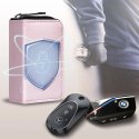 Etui na kluczyki samochodowe Tech-Protect KLR300 blokujące RFID - różowe