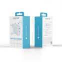 Forever ładowarka sieciowa GaN PD Vibe-TC45AC 1x USB-C 1x USB 45W srebrna