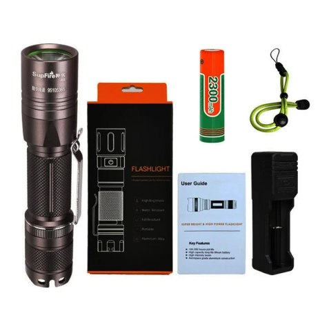 Latarka SUPERFIRE A6