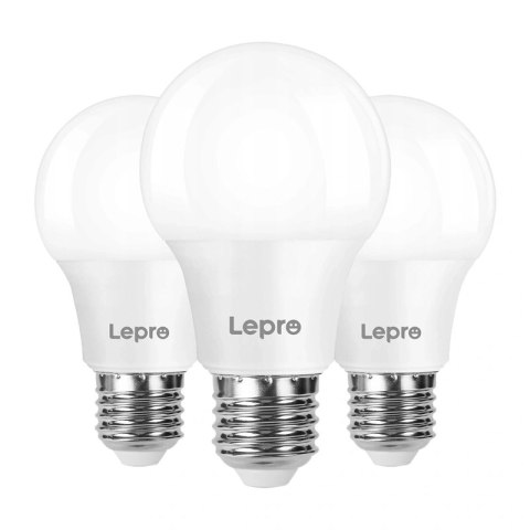 Żarówka LED LEPRO 100089-WW-EU-3 E27 A60 8,5W (60W) 806lm 2700K ciepła 180° 3 szt.