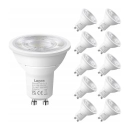 Żarówka LED LEPRO 200082-DW-EU-10 GU10 3,6W 345lm 6500K 38° klasa E 10 szt.