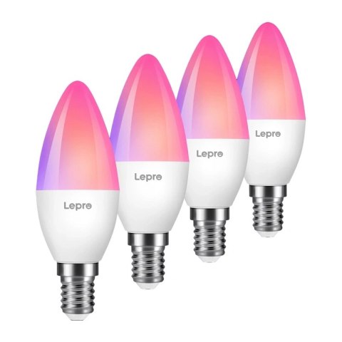 Żarówka LED LEPRO BC1-EU-4 C37 RGBCW Wi-Fi