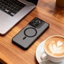 Etui Tech-Protect Magmat MagSafe na Motorola Moto G57 Power / G67 Power - czarne matowe