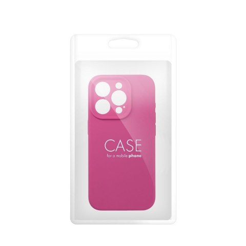Etui na iPhone 18 Pro / 17 Pro Silicone 2mm (camera protection) różowe