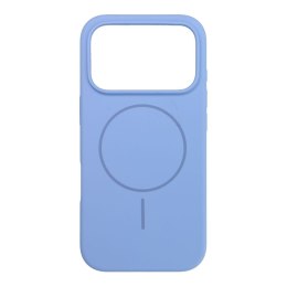 Etui na iPhone 18 Pro / 17 Pro Silicone 2mm (camera protection) zgodne z MagSafe jasnoniebieskie