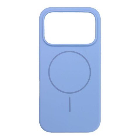 Etui na iPhone 18 Pro / 17 Pro Silicone 2mm (camera protection) zgodne z MagSafe jasnoniebieskie