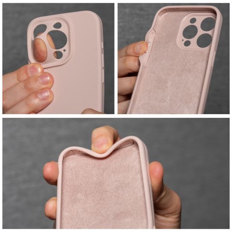 Etui na iPhone 18 Pro Max / 17 Pro Max Silicone 2mm (camera protection) pudrowy róż