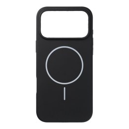 Etui na iPhone 18 Pro Max / 17 Pro Max Silicone 2mm (camera protection) zgodne z MagSafe czarne