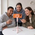Selfie stick Tech-Protect L11S MagSafe Bluetooth - różowy