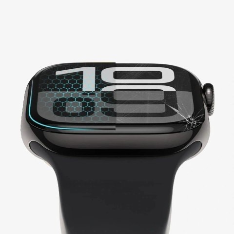 Szkło hybrydowe Tech-Protect Glass Flex+ 2-Pack na Huawei Watch GT Runner 2 - czarne