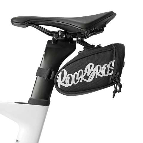 Torba rowerowa Rockbros G007 Flash Journey podsiodłowa 0.8 l - czarna