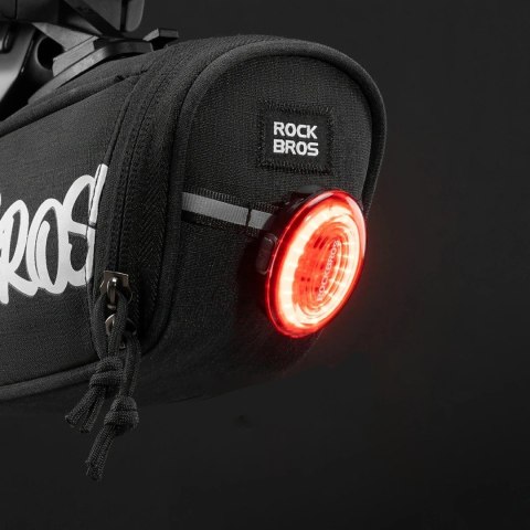 Torba rowerowa Rockbros G007 Flash Journey podsiodłowa 0.8 l - czarna