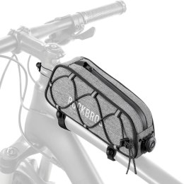 Torba rowerowa Rockbros TL004 ROAD TO SKY 0,7 l na ramę wodoodporna - szara