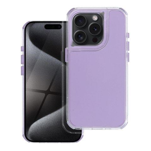 Etui na iPhone 18 Pro / 17 Pro Matrix jasnofioletowe