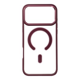 Etui na iPhone 18 Pro Max / 17 Pro Max Color Edge Mag Cover zgodne z MagSafe ciemnowiśniowe