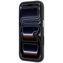 KARL LAGERFELD futerał do IPHONE 18 Pro /17 Pro kompatybilny z MagSafe (Bodies Sketch) burgundowy