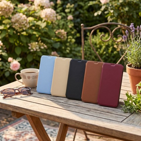 Etui Smart Touch do Honor 600 Pro beżowe