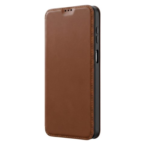 Etui Smart Touch do Honor 600 Pro brązowe