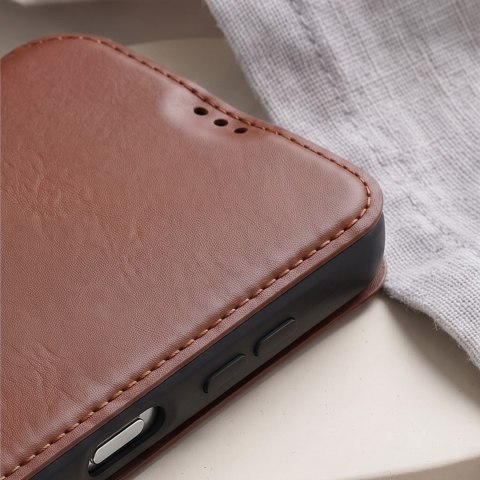 Etui Smart Touch do Samsung Galaxy A12 / M12 brązowe