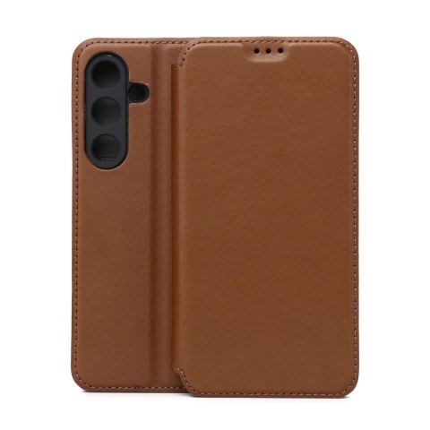 Etui Smart Touch do Samsung Galaxy S24 brązowe