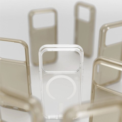 Etui AMAZINGTHING Minimal Mag Drop Proof Case 3 Lens na iPhone 18 Pro Max z mocowaniem na smycz kompatybilne z MagSafe - przezro