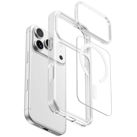 Etui AMAZINGTHING Minimal Mag Drop Proof Case 3 Lens na iPhone 18 Pro z mocowaniem na smycz kompatybilne z MagSafe - przezroczys