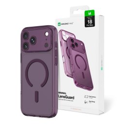 Etui AMAZINGTHING Minimal Mag Lens Case na iPhone 18 Pro Max z osłoną aparatu i mocowaniem na smycz kompatybilne z MagSafe - fio
