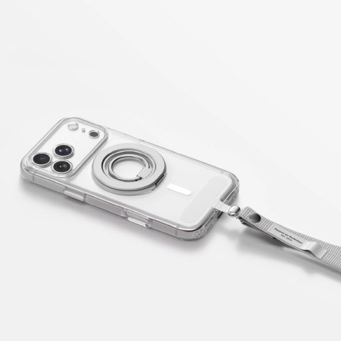 Etui AMAZINGTHING Minimal Mag Lens Case na iPhone 18 Pro z osłoną aparatu i mocowaniem na smycz kompatybilne z MagSafe - przezro