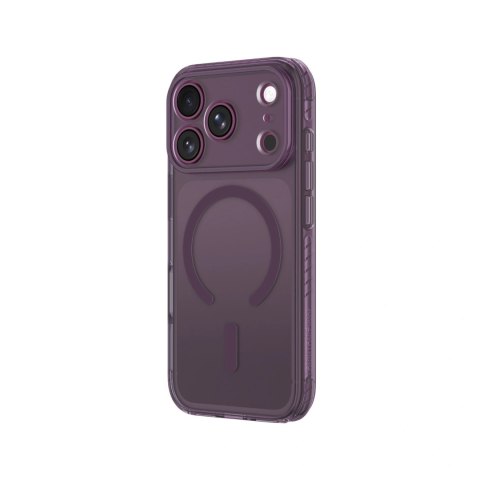 Etui AMAZINGTHING Titan Pro Lens na iPhone 18 Pro z osłoną aparatu i mocowaniem na smycz kompatybilne z MagSafe - fioletowe